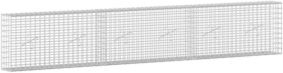 Gabionas su 5 mm viela ir 5x5 cm tinkleliu 300x20x50 cm