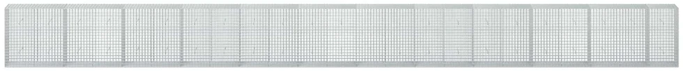 Gabionas su 5 mm viela ir 5x5 cm tinkleliu 1150x50x100 cm