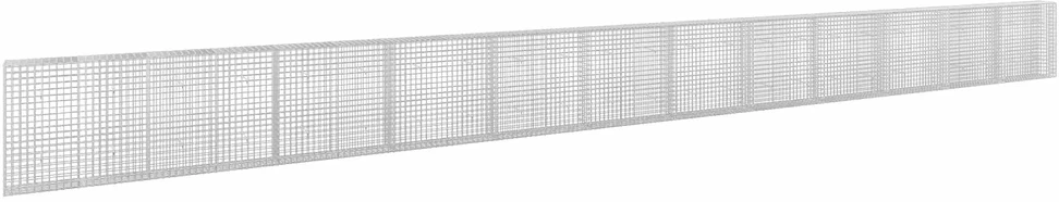 Gabionas su 5 mm viela ir 5x5 cm tinkleliu 1200x30x100 cm