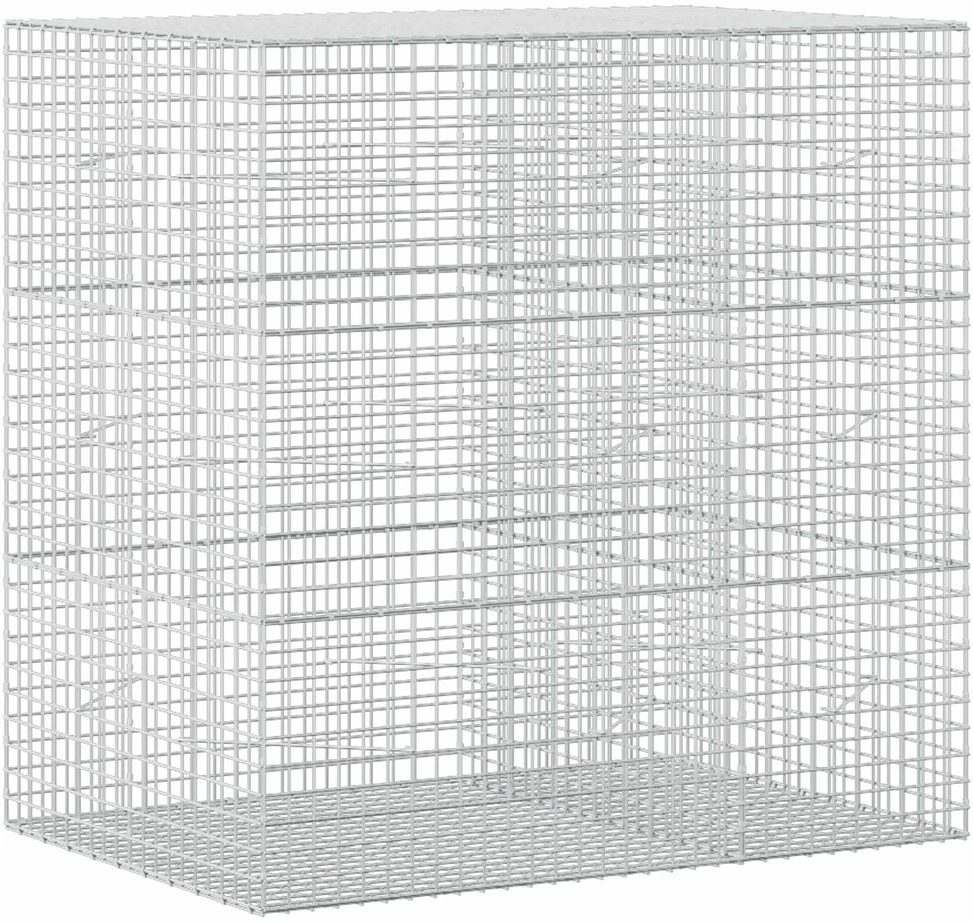 Gabionas su 5 mm viela ir 5x5 cm tinkleliu 150x100x150 cm