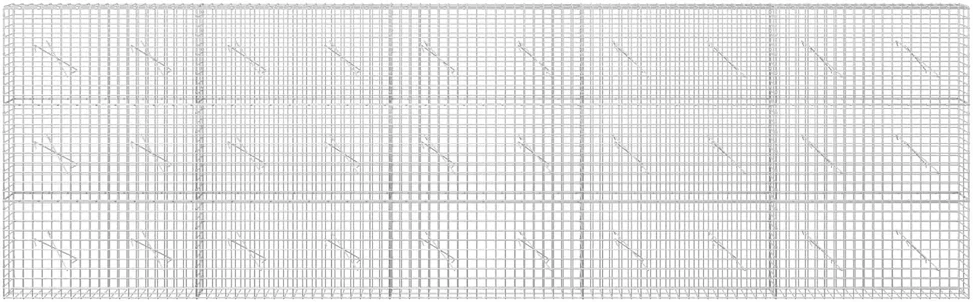 Gabionas su 5 mm viela ir 5x5 cm tinkleliu 500x10x150 cm