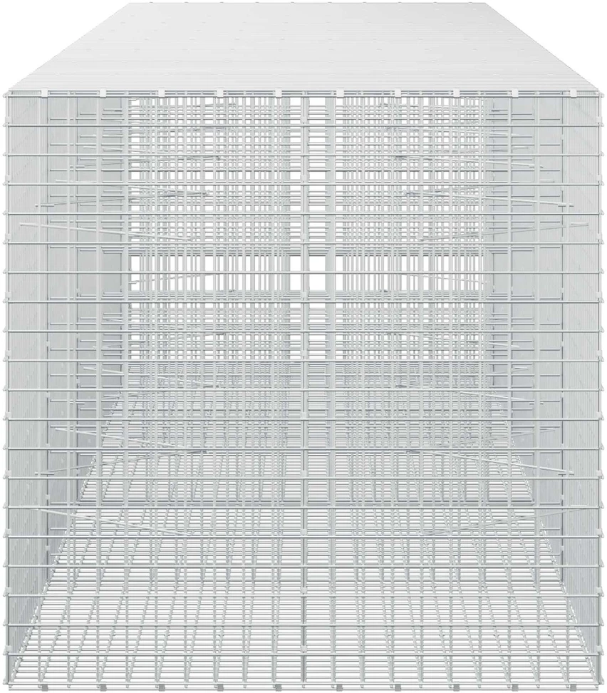 Gabionas su 5 mm viela ir 5x5 cm tinkleliu 450x100x100 cm