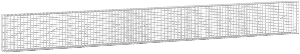 Gabionas su 5 mm viela ir 5x5 cm tinkleliu 500x20x50 cm