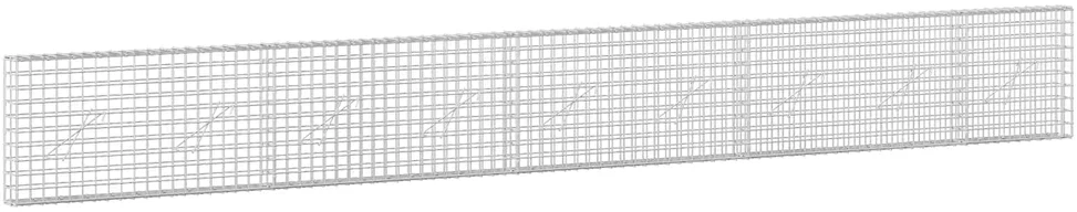 Gabionas su 5 mm viela ir 5x5 cm tinkleliu 450x10x50 cm