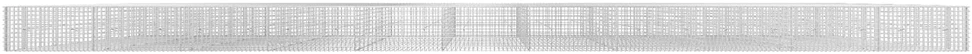 Gabionas su 5 mm viela ir 5x5 cm tinkleliu 1100x50x50 cm