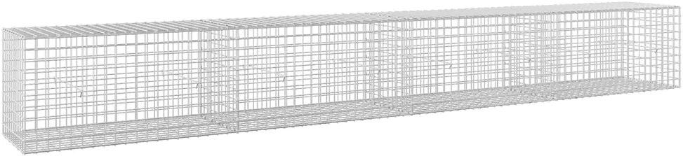 Gabionas su 5 mm viela ir 5x5 cm tinkleliu 400x50x50 cm