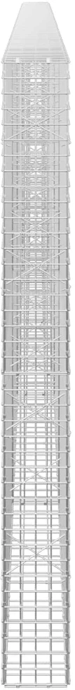 Gabionas su 5 mm viela ir 5x5 cm tinkleliu 450x20x200 cm