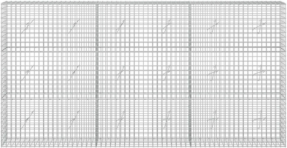 Gabionas su 5 mm viela ir 5x5 cm tinkleliu 300x20x150 cm