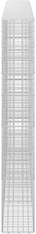 Gabionas su 5 mm viela ir 5x5 cm tinkleliu 350x30x200 cm