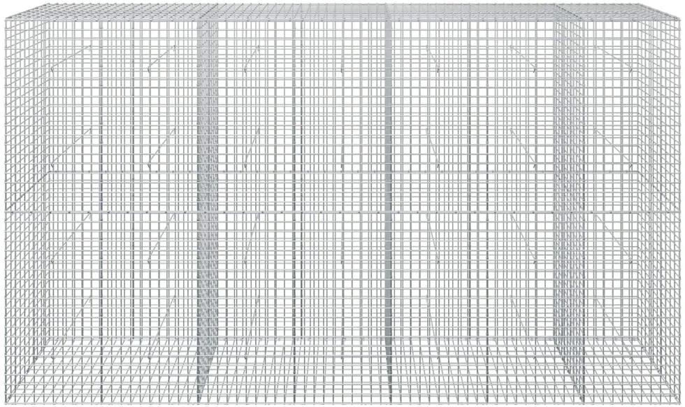 Gabionas su 5 mm viela ir 5x5 cm tinkleliu 350x50x200 cm