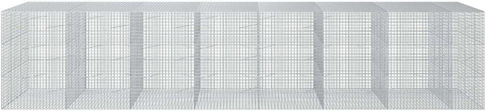 Gabionas su 5 mm viela ir 5x5 cm tinkleliu 750x100x150 cm