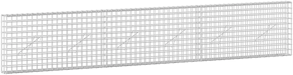 Gabionas su 5 mm viela ir 5x5 cm tinkleliu 300x10x50 cm