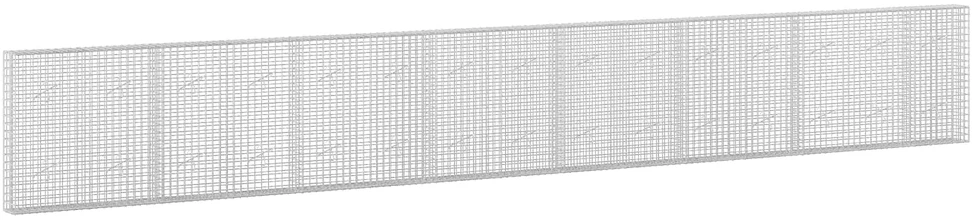 Gabionas su 5 mm viela ir 5x5 cm tinkleliu 750x20x100 cm