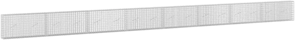 Gabionas su 5 mm viela ir 5x5 cm tinkleliu 800x20x50 cm