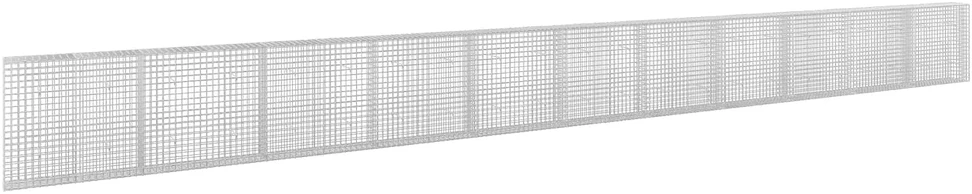 Gabionas su 5 mm viela ir 5x5 cm tinkleliu 1100x30x100 cm