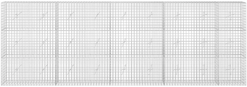 Gabionas su 5 mm viela ir 5x5 cm tinkleliu 450x20x150 cm