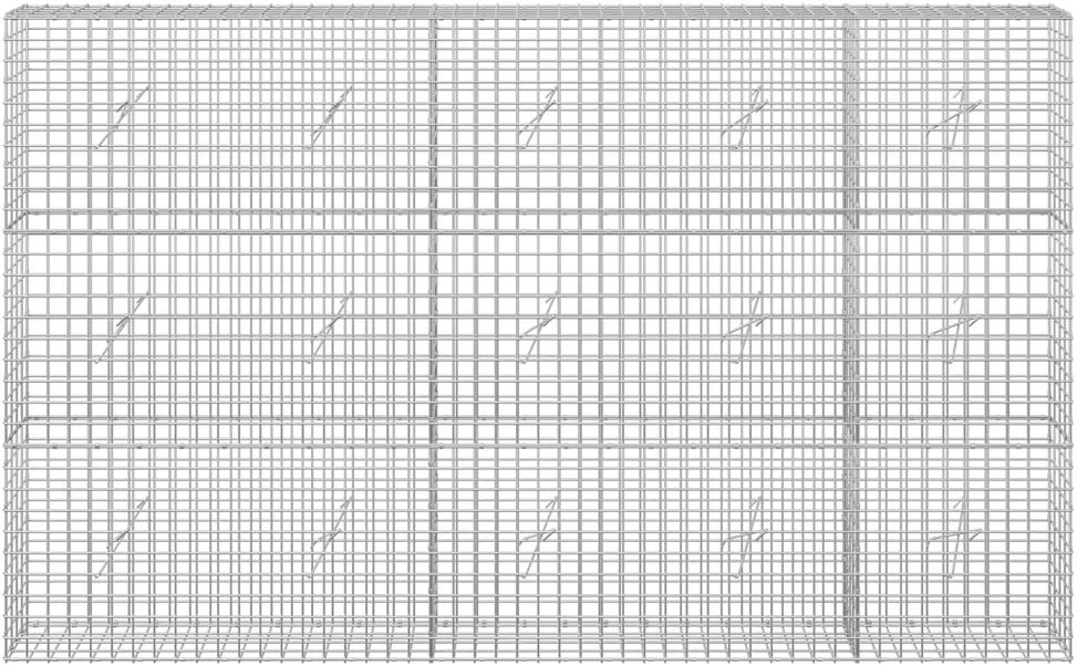 Gabionas su 5 mm viela ir 5x5 cm tinkleliu 250x20x150 cm