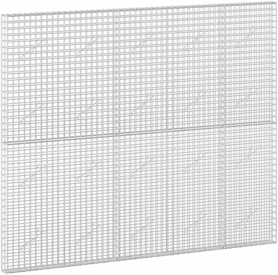 Gabionas su 5 mm viela ir 5x5 cm tinkleliu 250x10x200 cm
