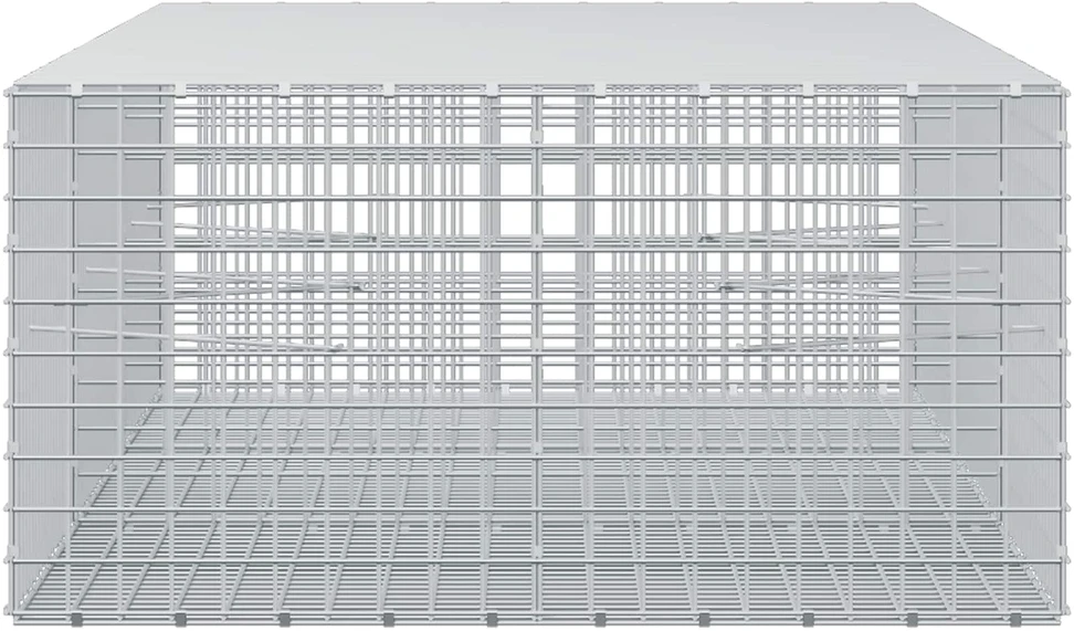 Gabionas su 5 mm viela ir 5x5 cm tinkleliu 300x100x50 cm