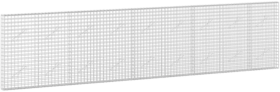 Gabionas su 5 mm viela ir 5x5 cm tinkleliu 450x10x100 cm