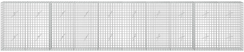 Gabionas su 5 mm viela ir 5x5 cm tinkleliu 500x20x100 cm