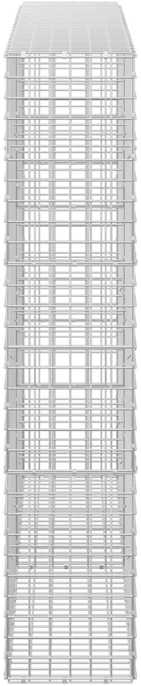Gabionas su 5 mm viela ir 5x5 cm tinkleliu 200x30x150 cm