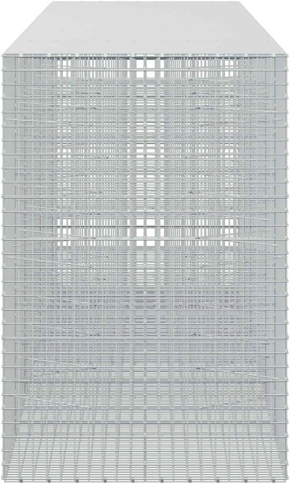 Gabionas su 5 mm viela ir 5x5 cm tinkleliu 600x100x150 cm