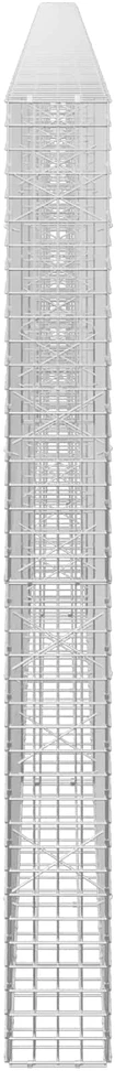Gabionas su 5 mm viela ir 5x5 cm tinkleliu 550x20x200 cm
