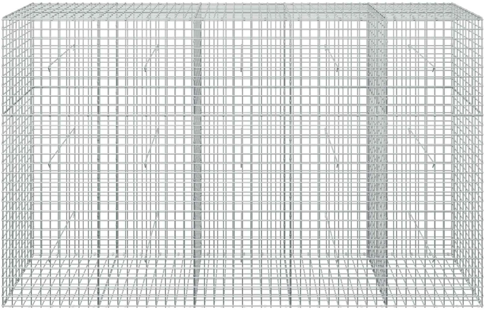 Gabionas su 5 mm viela ir 5x5 cm tinkleliu 250x50x150 cm
