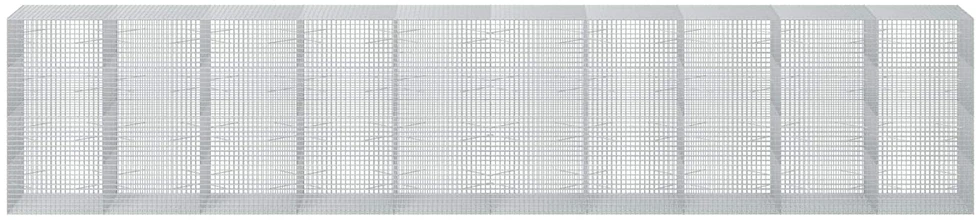 Gabionas su 5 mm viela ir 5x5 cm tinkleliu 1000x100x200 cm