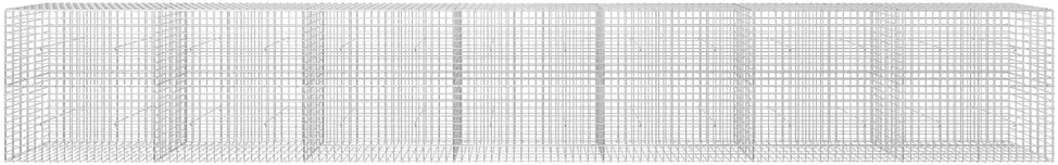 Gabionas su 5 mm viela ir 5x5 cm tinkleliu 700x30x100 cm