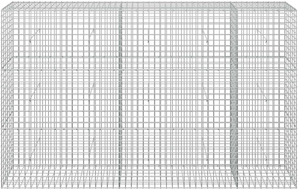 Gabionas su 5 mm viela ir 5x5 cm tinkleliu 250x30x150 cm