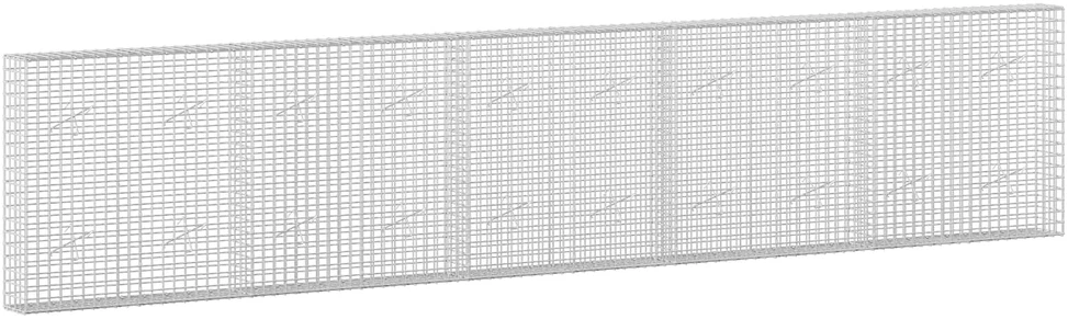 Gabionas su 5 mm viela ir 5x5 cm tinkleliu 500x20x100 cm