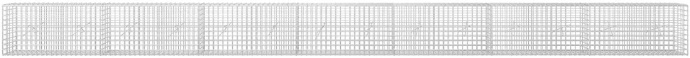 Gabionas su 5 mm viela ir 5x5 cm tinkleliu 700x20x50 cm