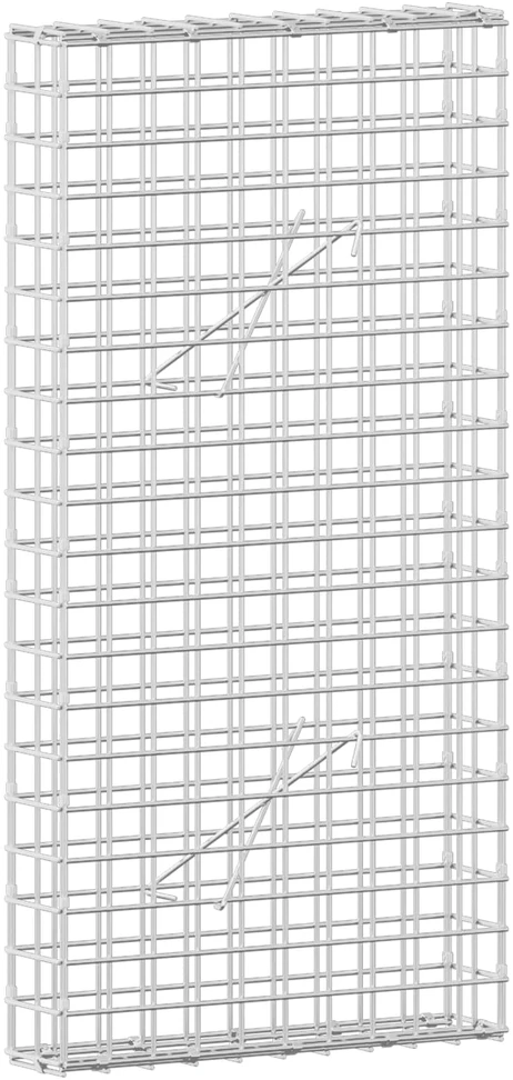 Gabionas su 5 mm viela ir 5x5 cm tinkleliu 50x10x100 cm