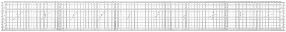 Gabionas su 5 mm viela ir 5x5 cm tinkleliu 500x20x50 cm