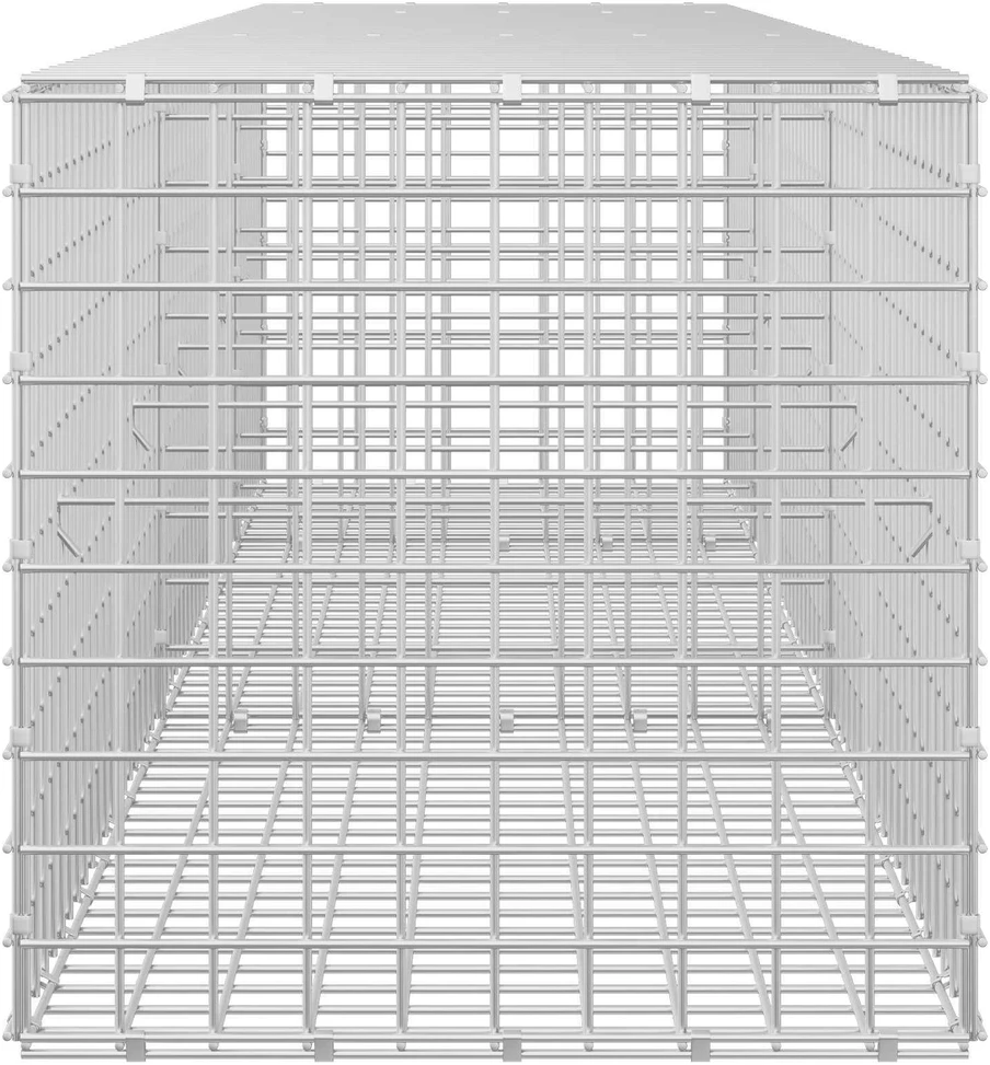 Gabionas su 5 mm viela ir 5x5 cm tinkleliu 250x50x50 cm