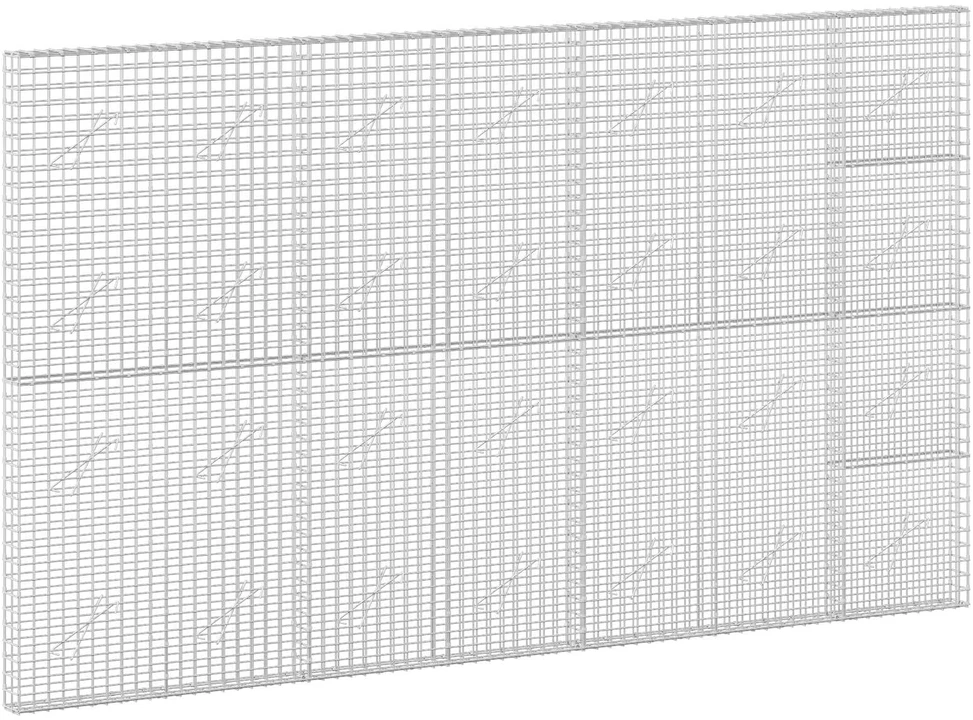 Gabionas su 5 mm viela ir 5x5 cm tinkleliu 350x10x200 cm