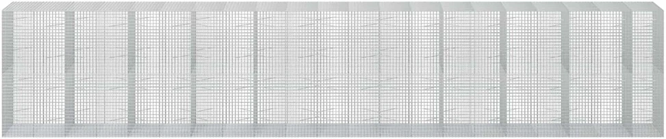Gabionas su 5 mm viela ir 5x5 cm tinkleliu 1050x100x200 cm