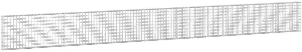 Gabionas su 5 mm viela ir 5x5 cm tinkleliu 550x10x50 cm