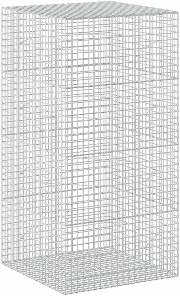 Gabionas su 5 mm viela ir 5x5 cm tinkleliu 100x100x200 cm