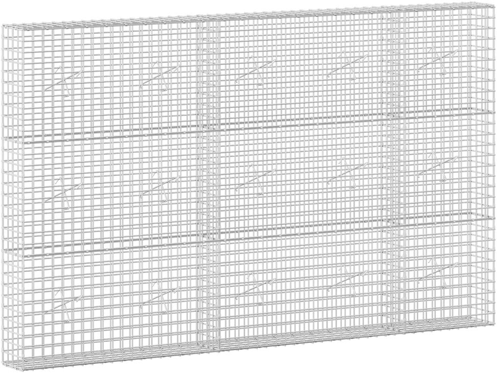 Gabionas su 5 mm viela ir 5x5 cm tinkleliu 250x20x150 cm