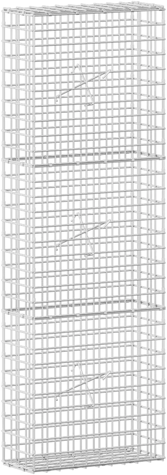 Gabionas su 5 mm viela ir 5x5 cm tinkleliu 50x20x150 cm