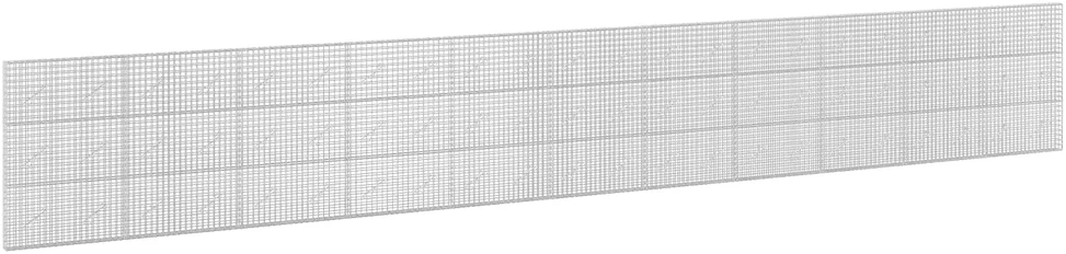 Gabionas su 5 mm viela ir 5x5 cm tinkleliu 1100x10x150 cm