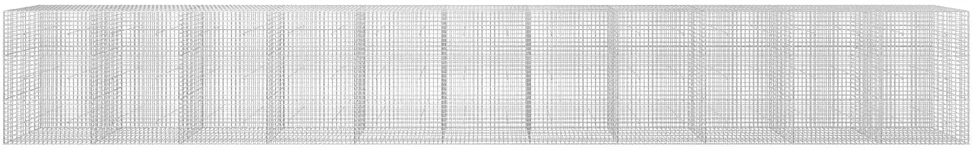 Gabionas su 5 mm viela ir 5x5 cm tinkleliu 1100x30x150 cm