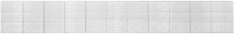 Gabionas su 5 mm viela ir 5x5 cm tinkleliu 1100x10x150 cm