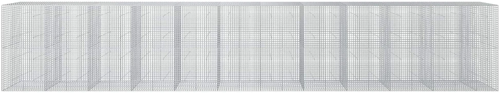 Gabionas su 5 mm viela ir 5x5 cm tinkleliu 1150x50x200 cm