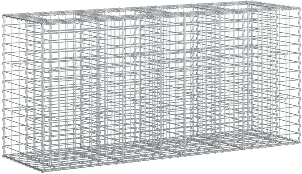 Gabioninė pakelta lova 170 x 50 x 80 cm Galvanizuotas plienas