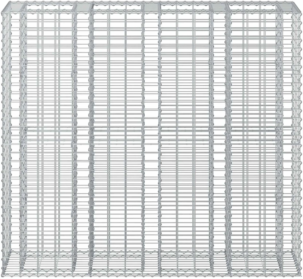 Gabioninė pakelta lova 2 vnt. 170 x 50 x 150 cm