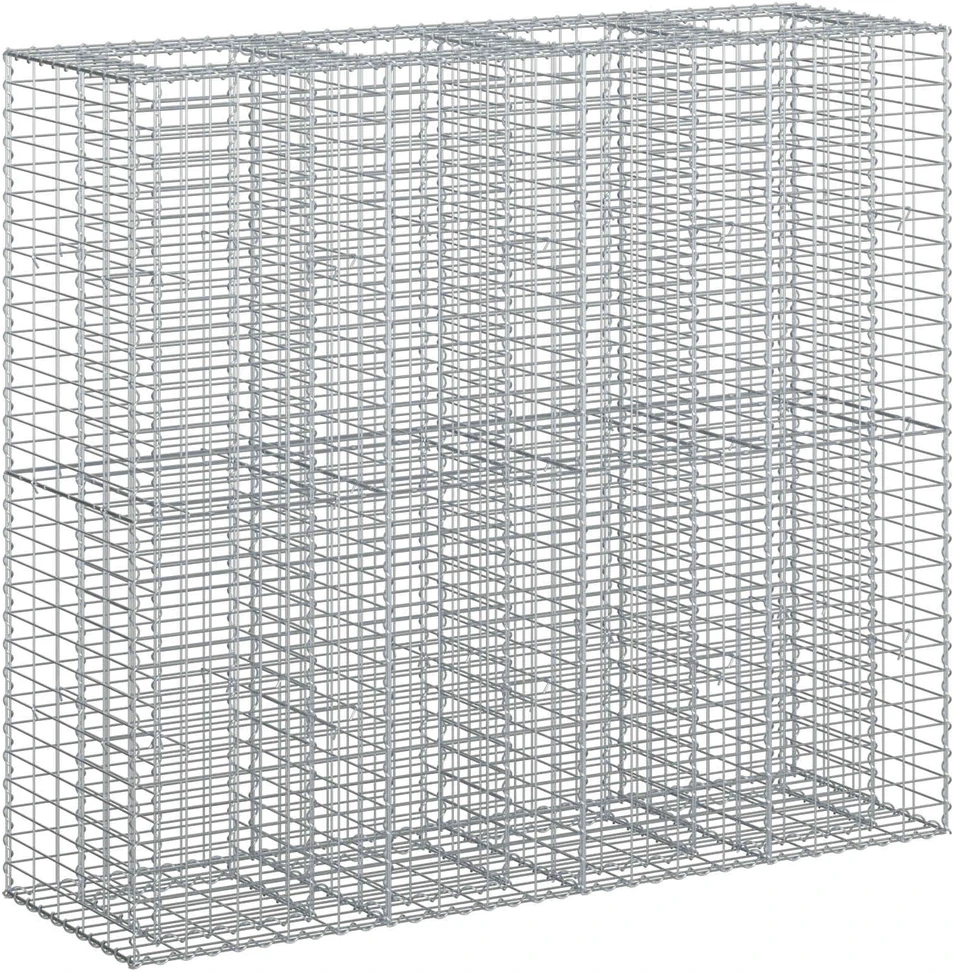 Gabioninė pakelta lova 2 vnt. 170 x 50 x 150 cm
